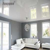 Zhejiang Foxygen company thickness 0.18mm 0.25mm roll MSD fabric price Home decorative PVC Stretch ceiling